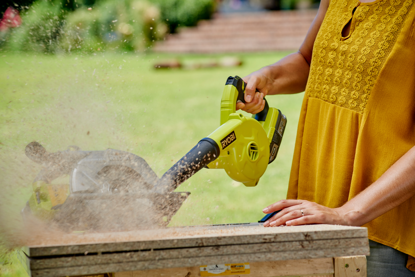 Puhallin Ryobi R18TB-0 18V ONE+ ei akkua