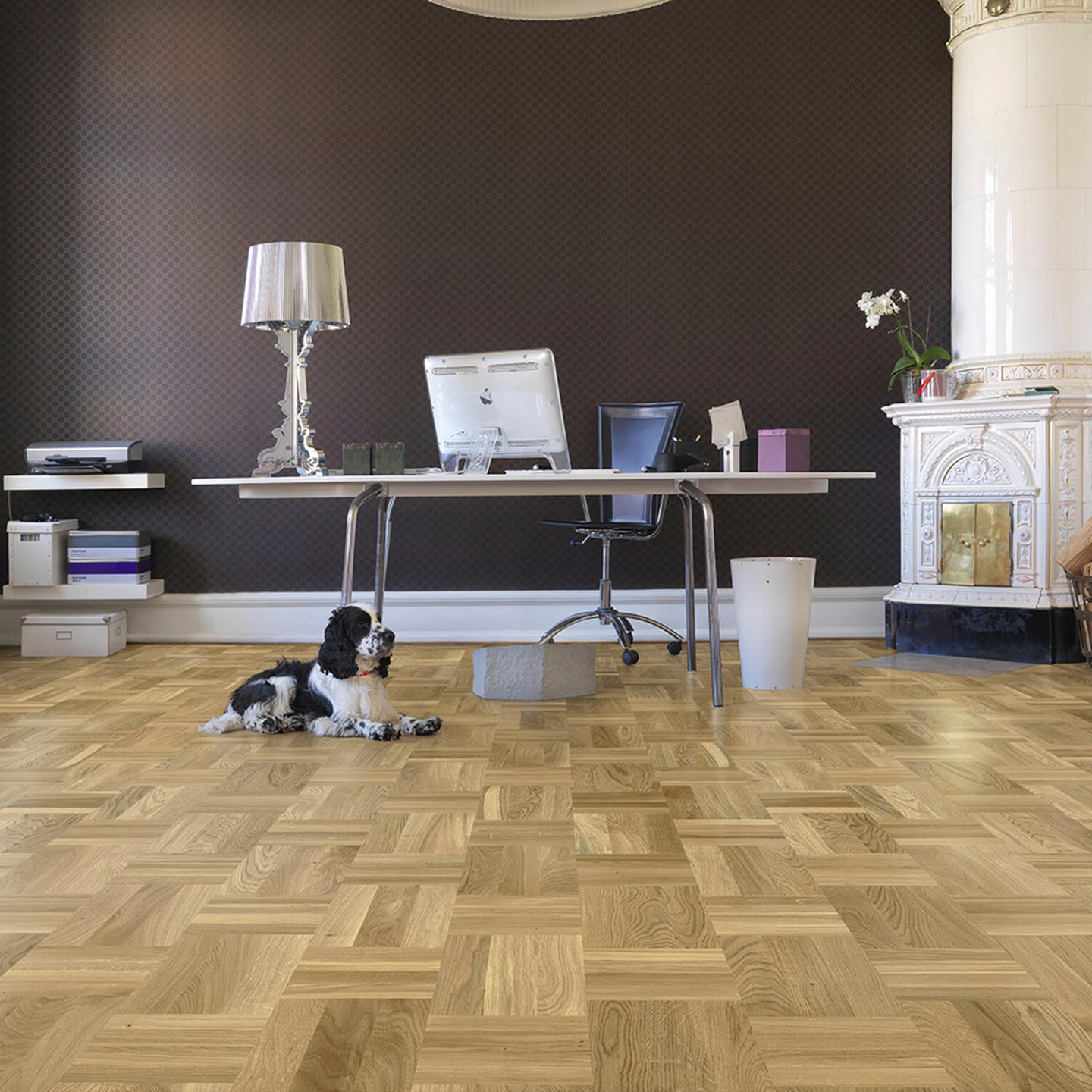 Parketti Tarkett Noble tammi Retro ruutulauta