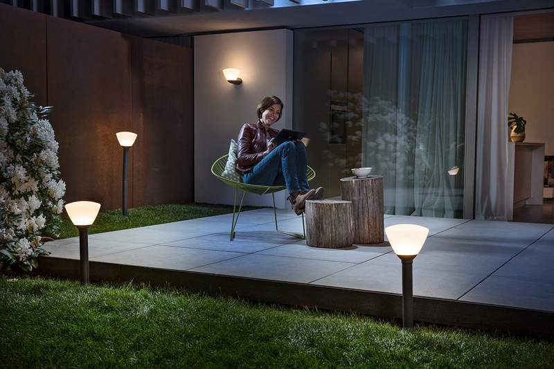 Ulkoseinävalaisin Osram Endura Style Lantern Bowl harmaa