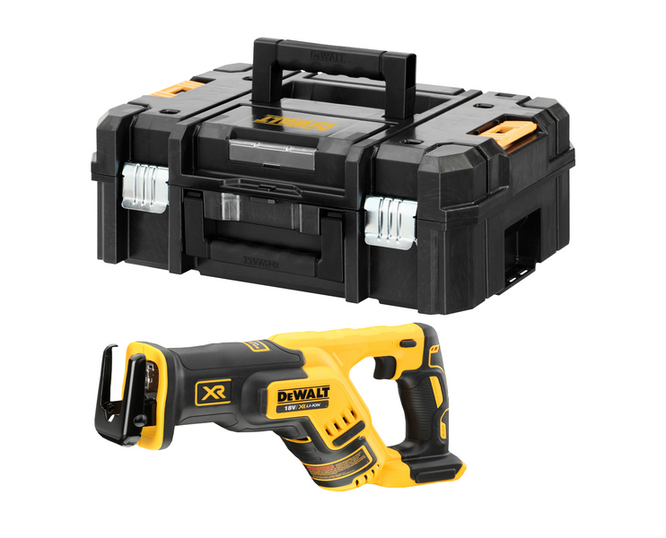 Akkupuukkosaha DeWalt DCS367NT 18V XR runko TSTAK