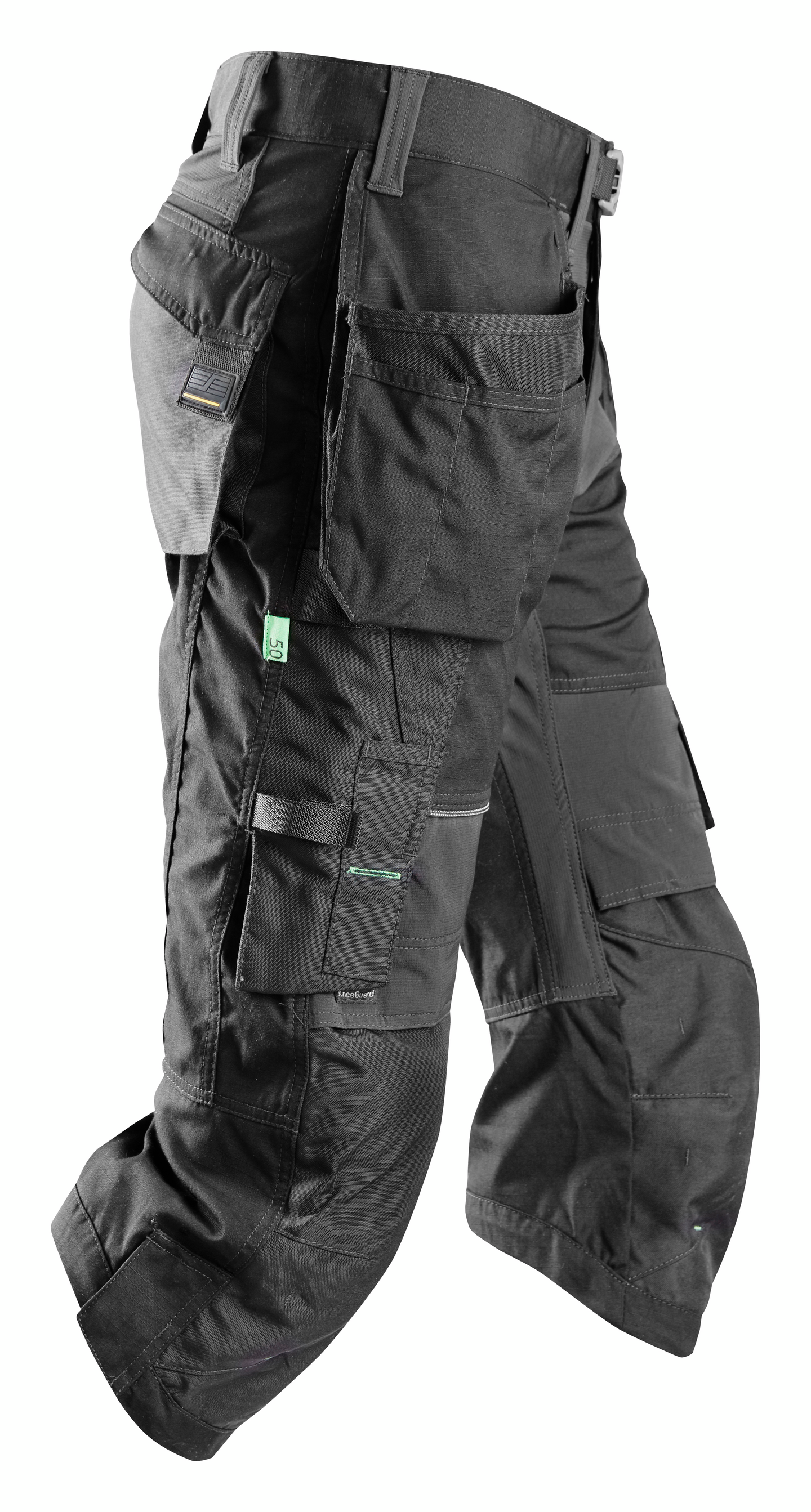 PIRATBYXA+ SNICKERS WORKWEAR 6905 STGRÅ/SV 92, HF FLEXIWORK