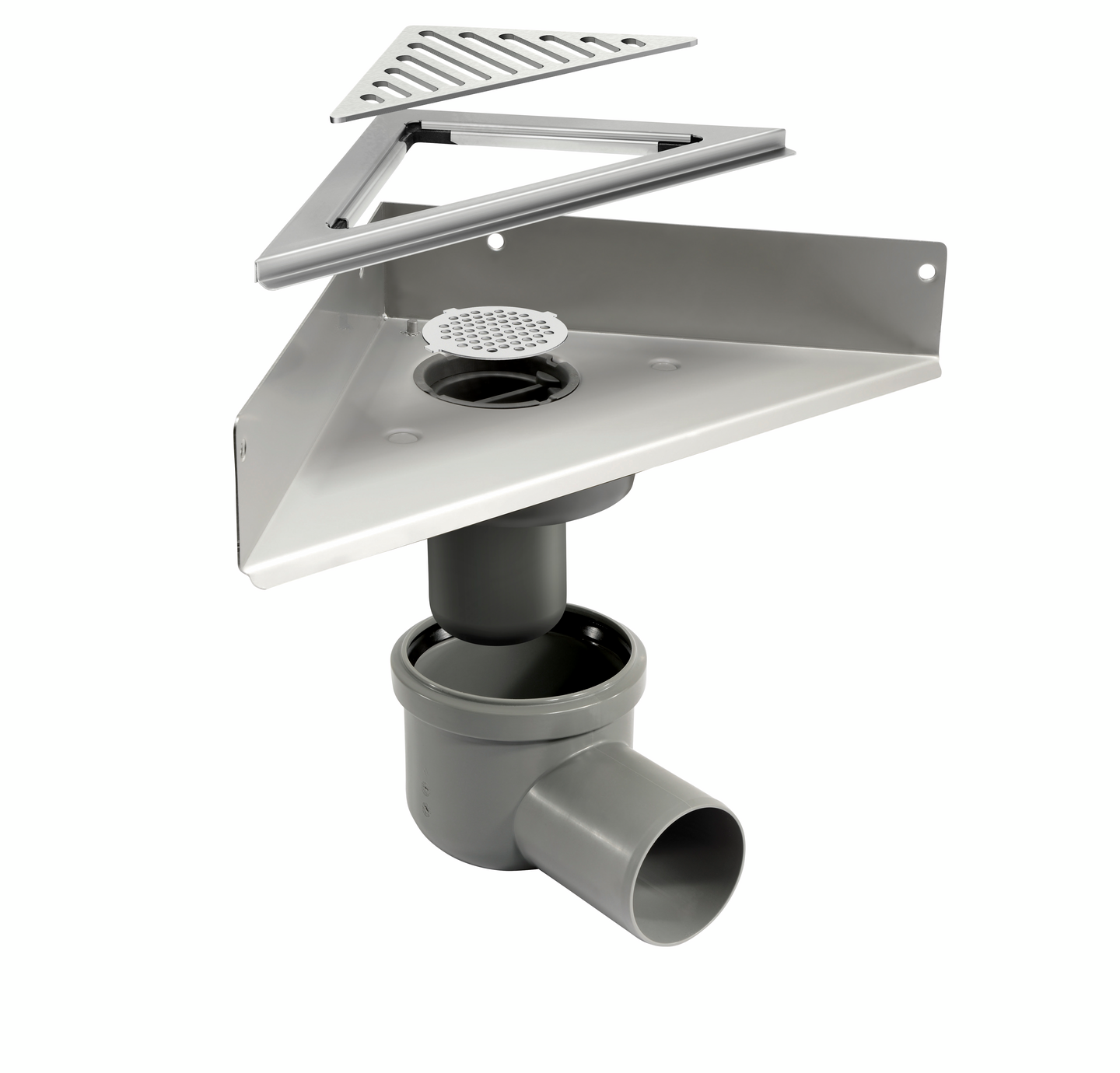 Pystykaivo Unidrain kulma 2412 75mm