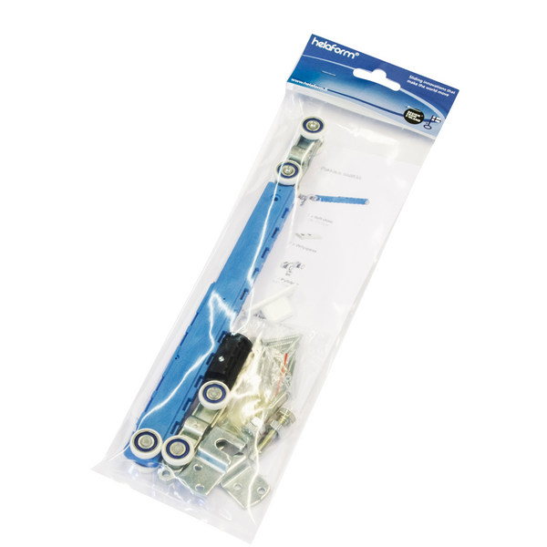 Liukuoven tarvikesarja Helaform 75 Flow Soft Close -ovihidastimella