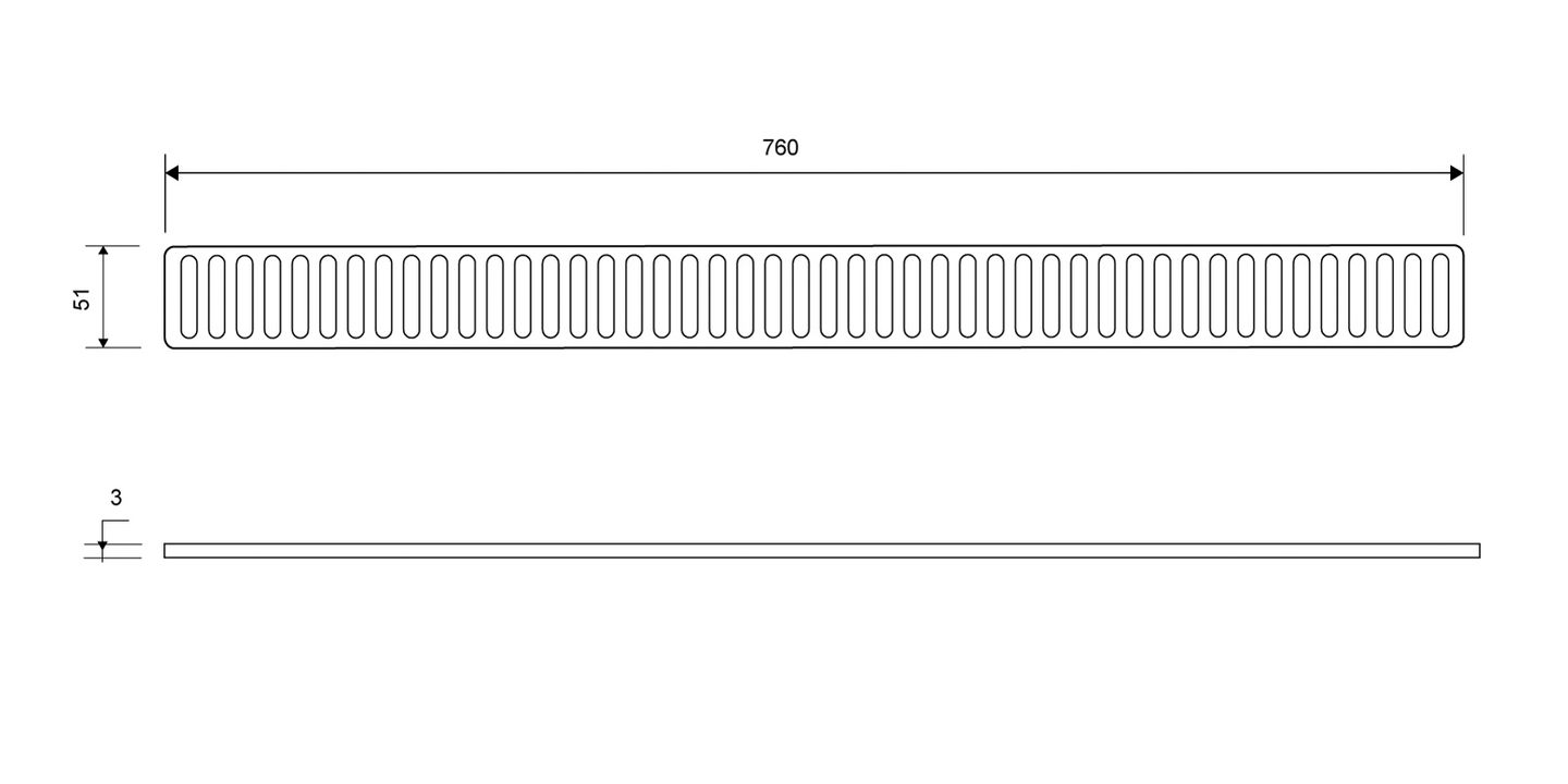 Ritilä Unidrain Column 1602