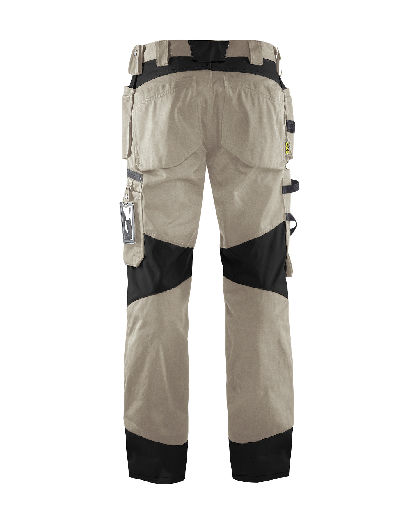 Riipputaskuhousut Blåkläder 155518602799 hiekka/musta