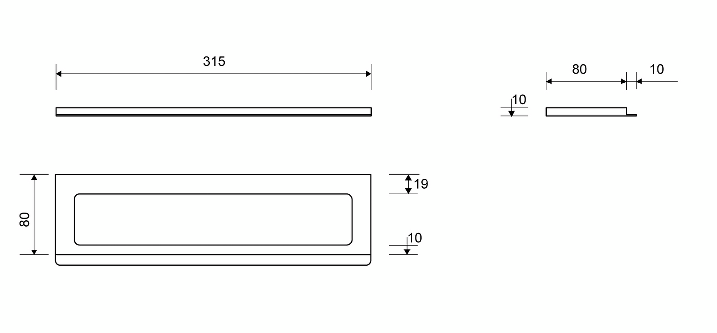 Kehys Unidrain ClassicLine 1500 10mm