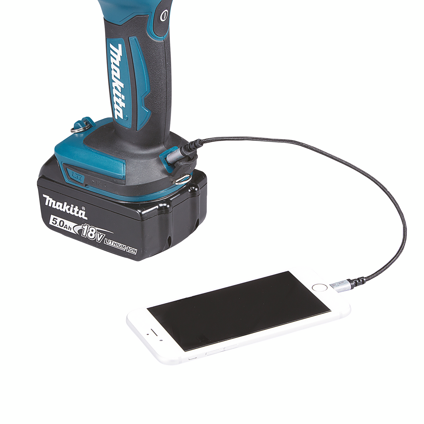 Led-valaisin Makita DEBDML807 ilman akkuja