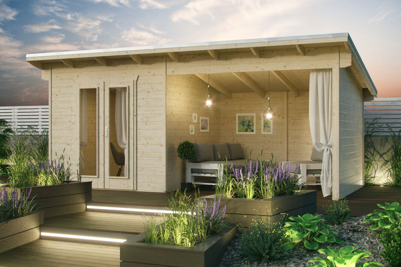 Pihatalo Cello Sund 13,8m²