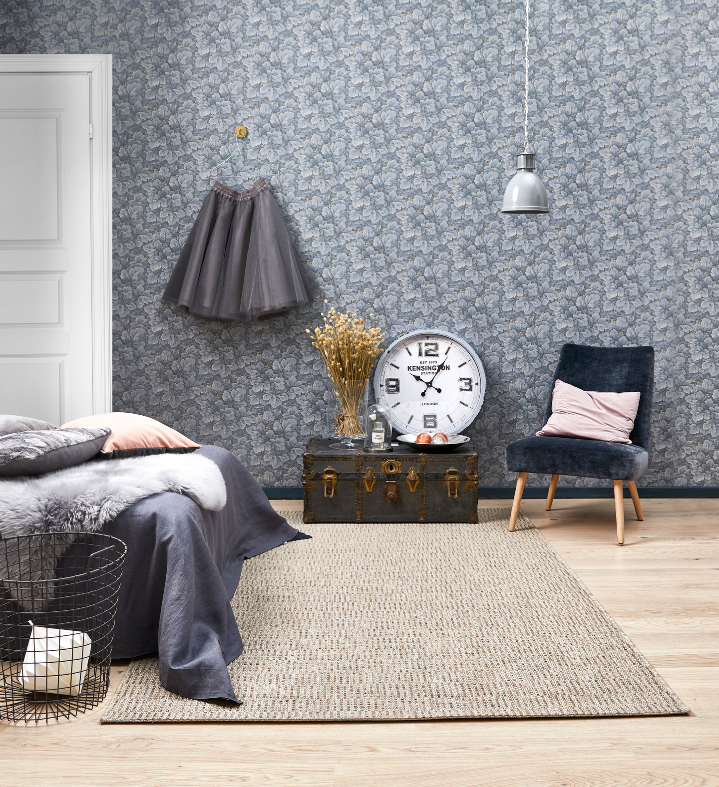 Sisustusmatto Folk 80x200 juutti