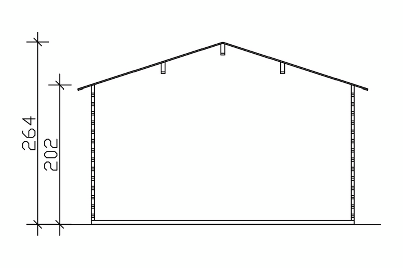 Pihamökki Trondheim 14,4m²