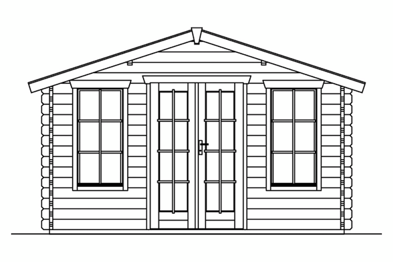Pihamökki Trondheim 14,4m²