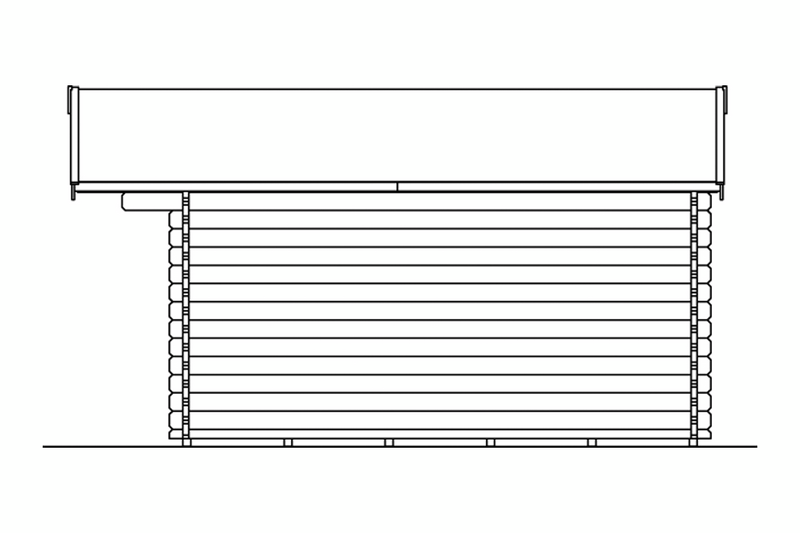 Pihamökki Trondheim 14,4m²