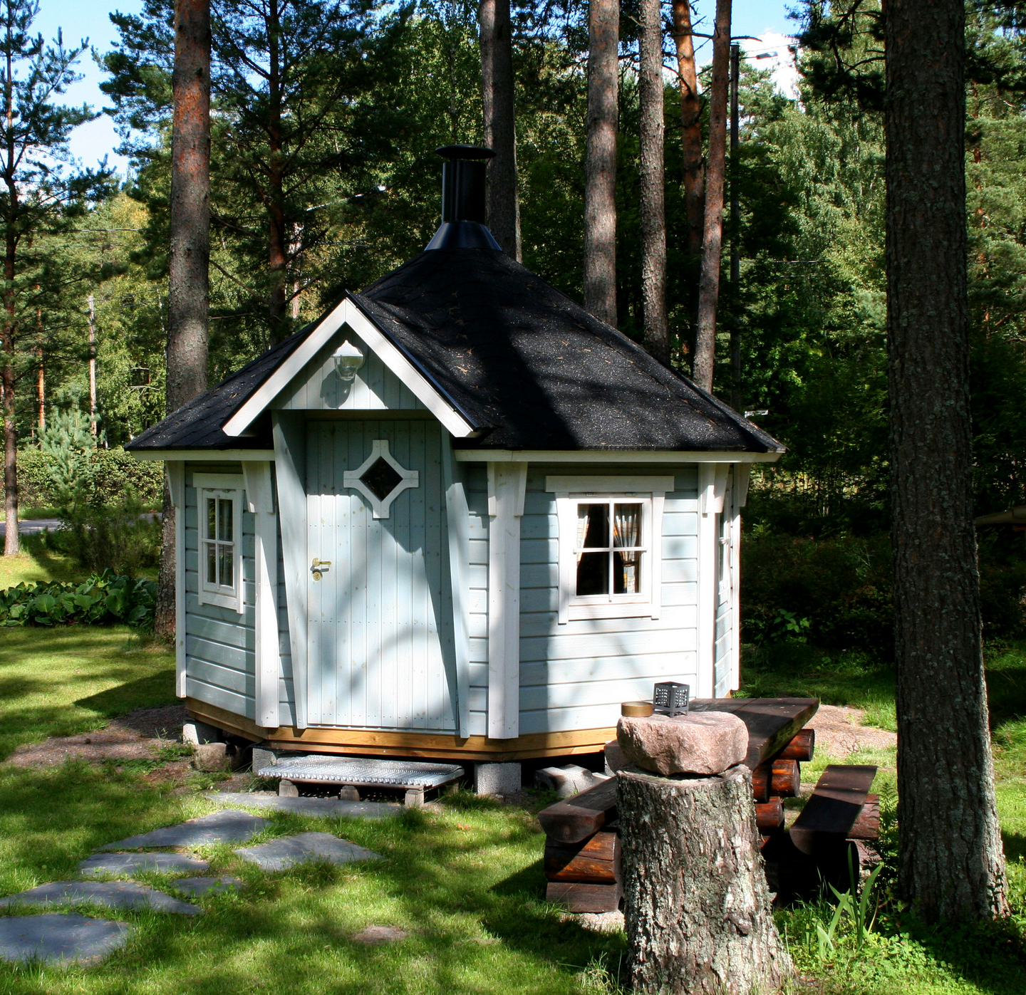 Grillikota 8-kulmainen 9,5m²