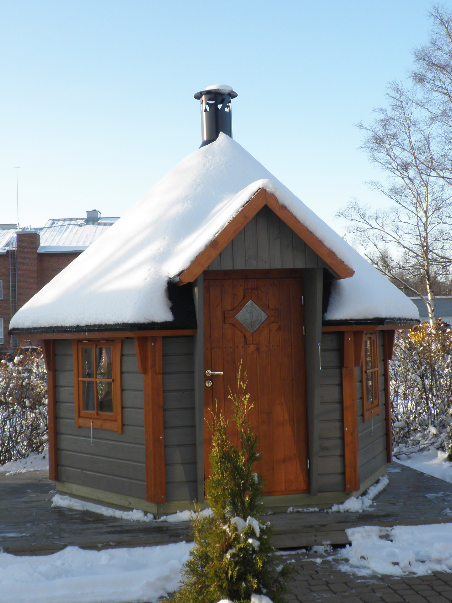 Grillikota 8-kulmainen 9,5m²