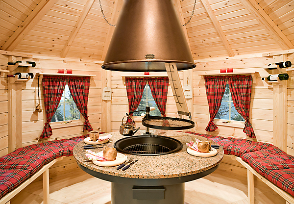 Grillikota 8-kulmainen 9,5m²