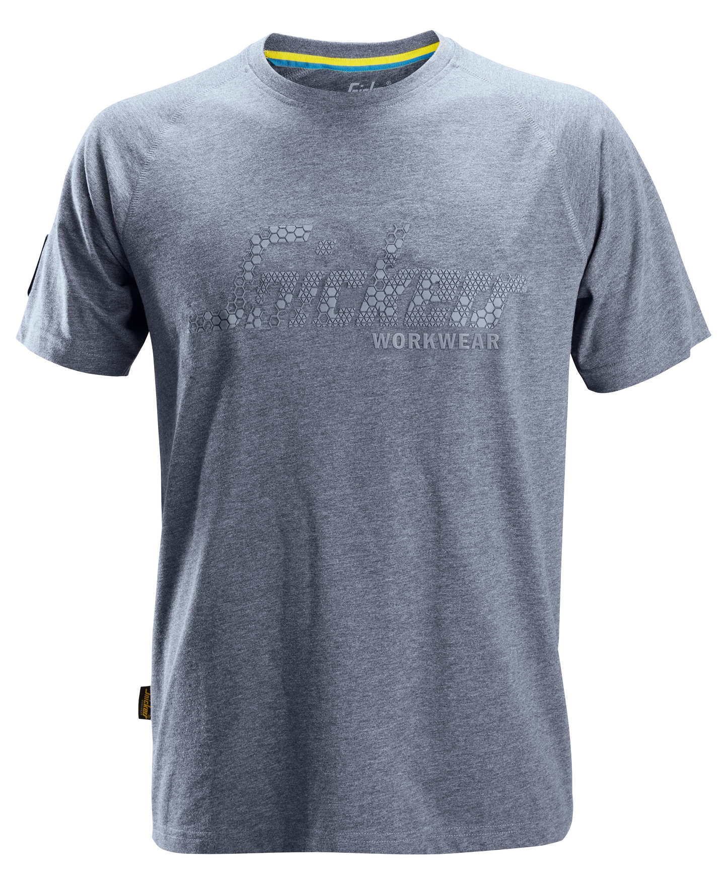 T-paita Snickers logolla 2580-3400 siniharmaa