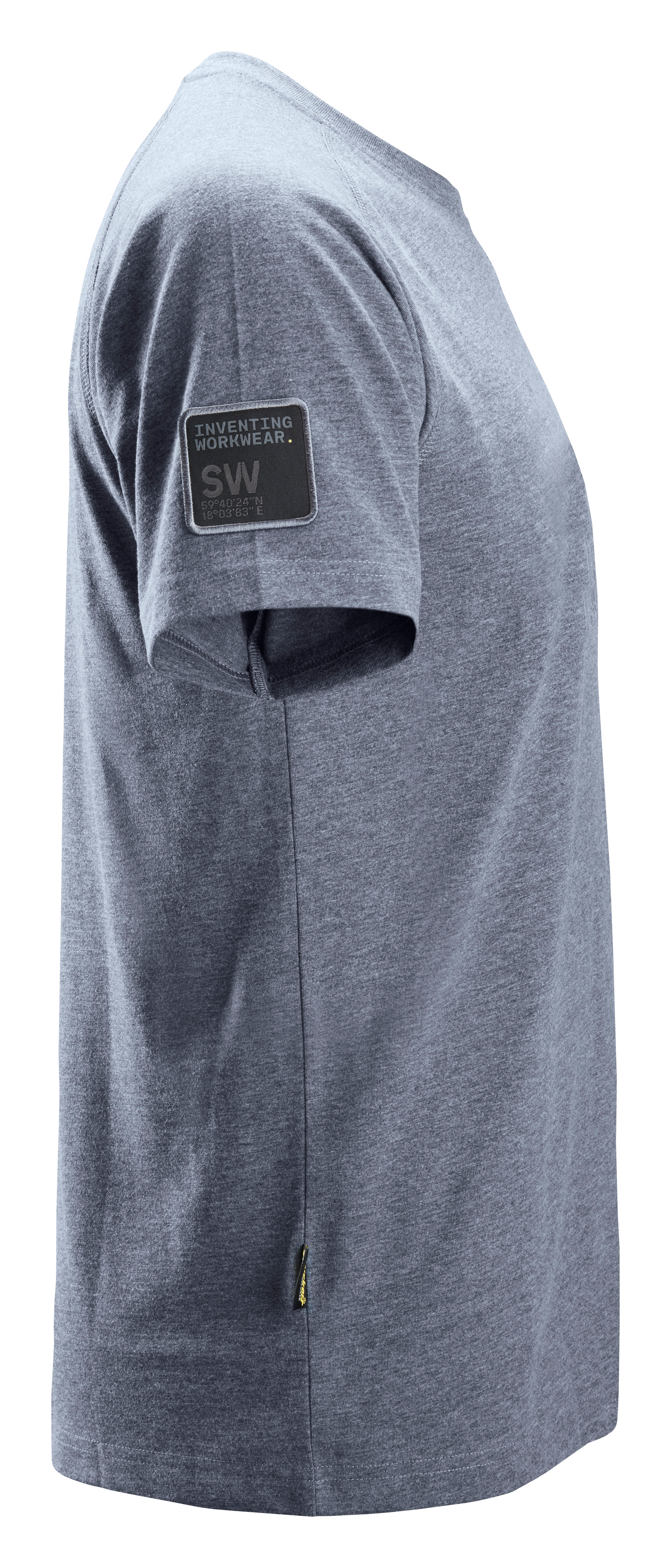 T-paita Snickers logolla 2580-3400 siniharmaa