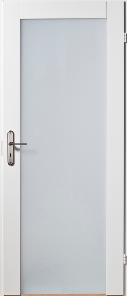 Sisäovi Swedoor Unique Spa 500 massiivikehys valkoinen opaali satiini