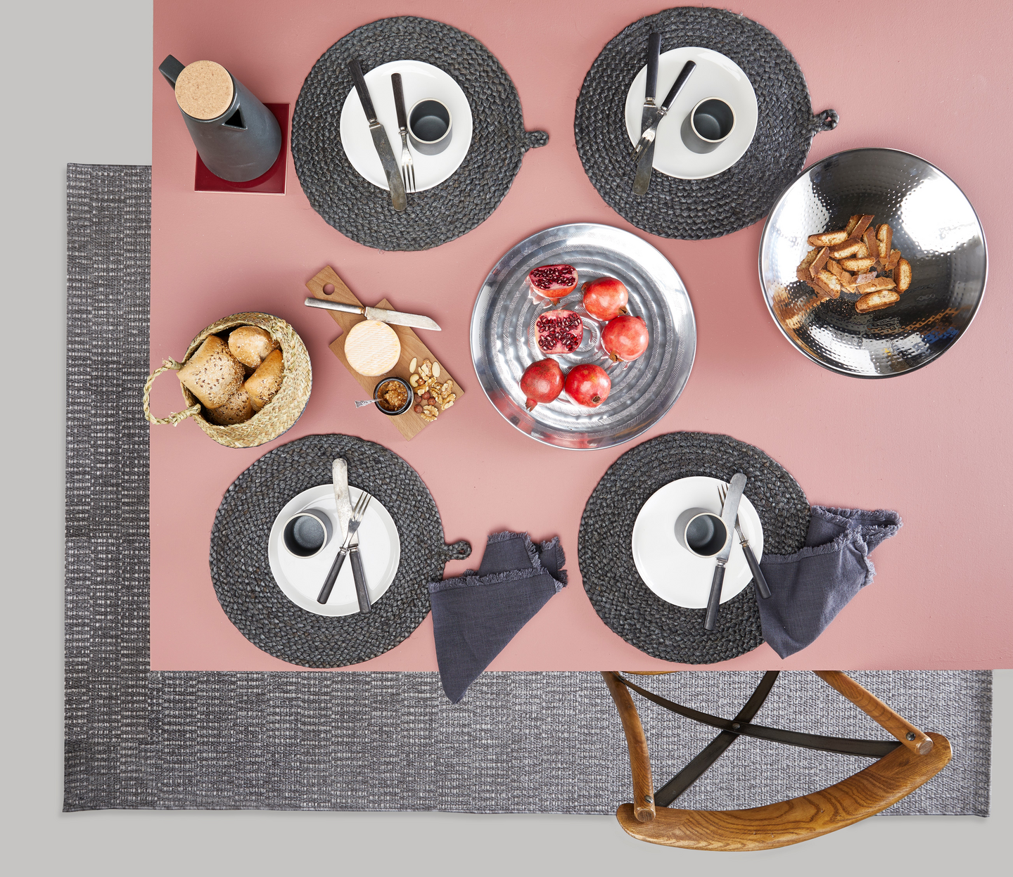 Lautanen Cello 37x1,5cm alumiini