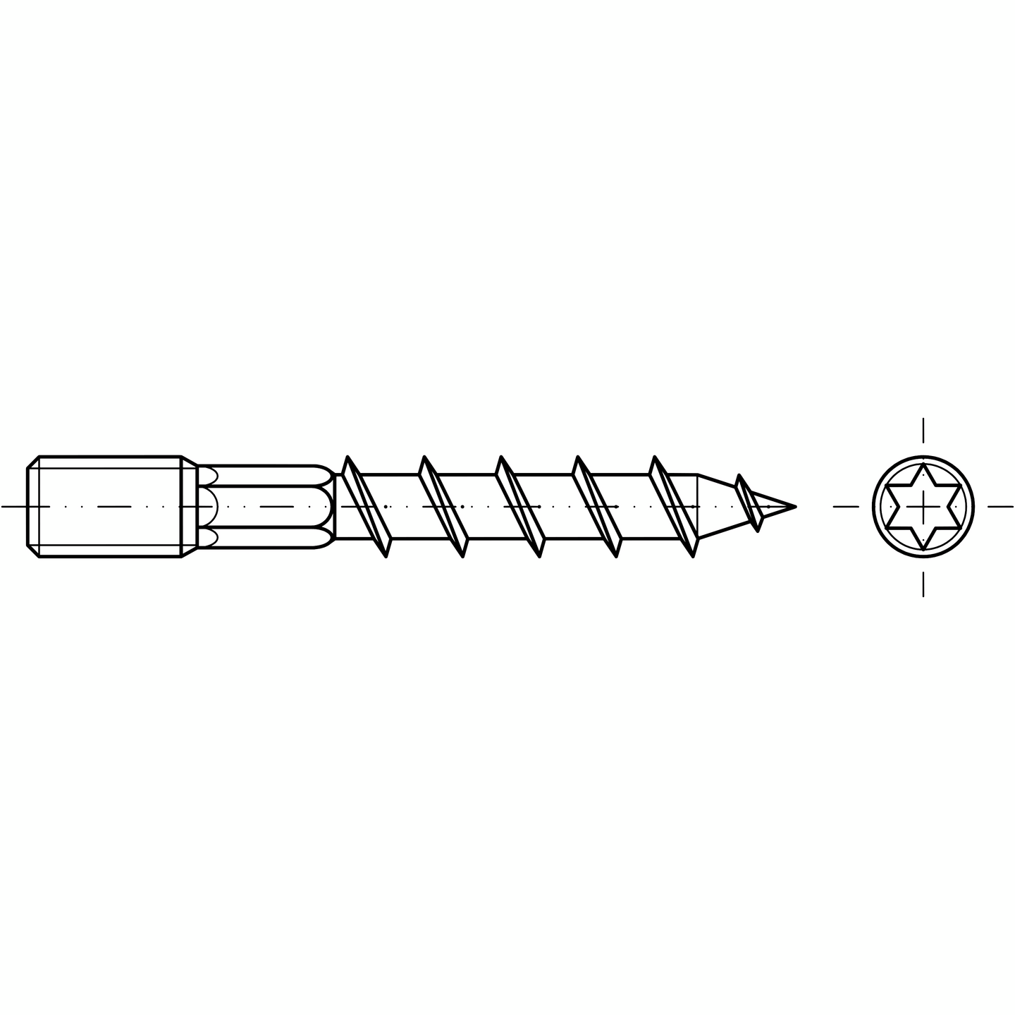 Säätöruuvi PROF sinkki M8/8x80 5kpl - K-Rauta