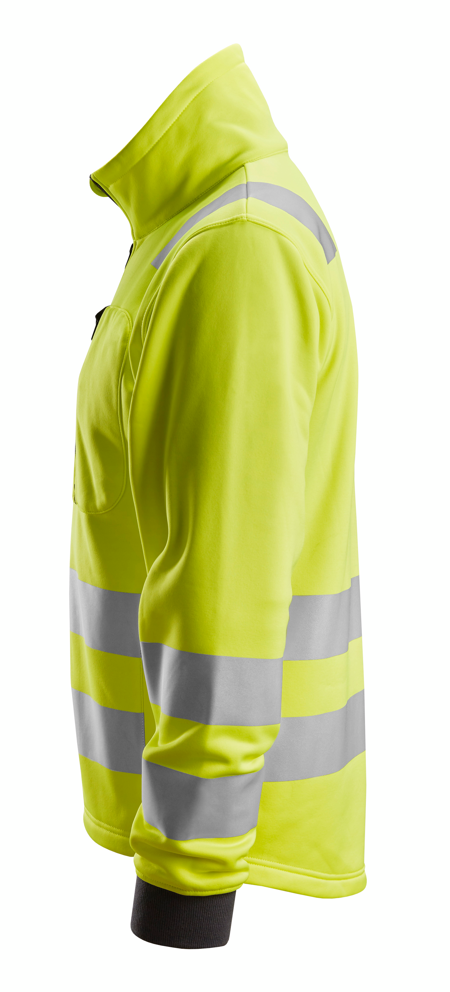 FLEECEJACKA SNICKERS WORKWEAR AW KL2/KL3 XL, VARSELGUL STL XL