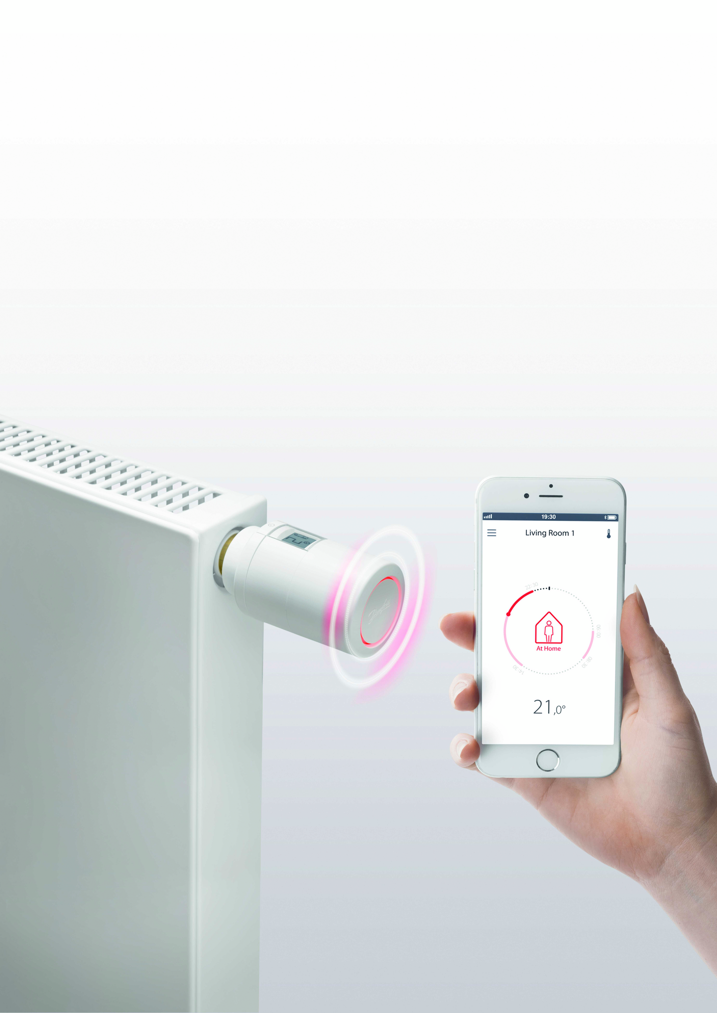 Patteritermostaatti Danfoss Eco RA/M30x1,5