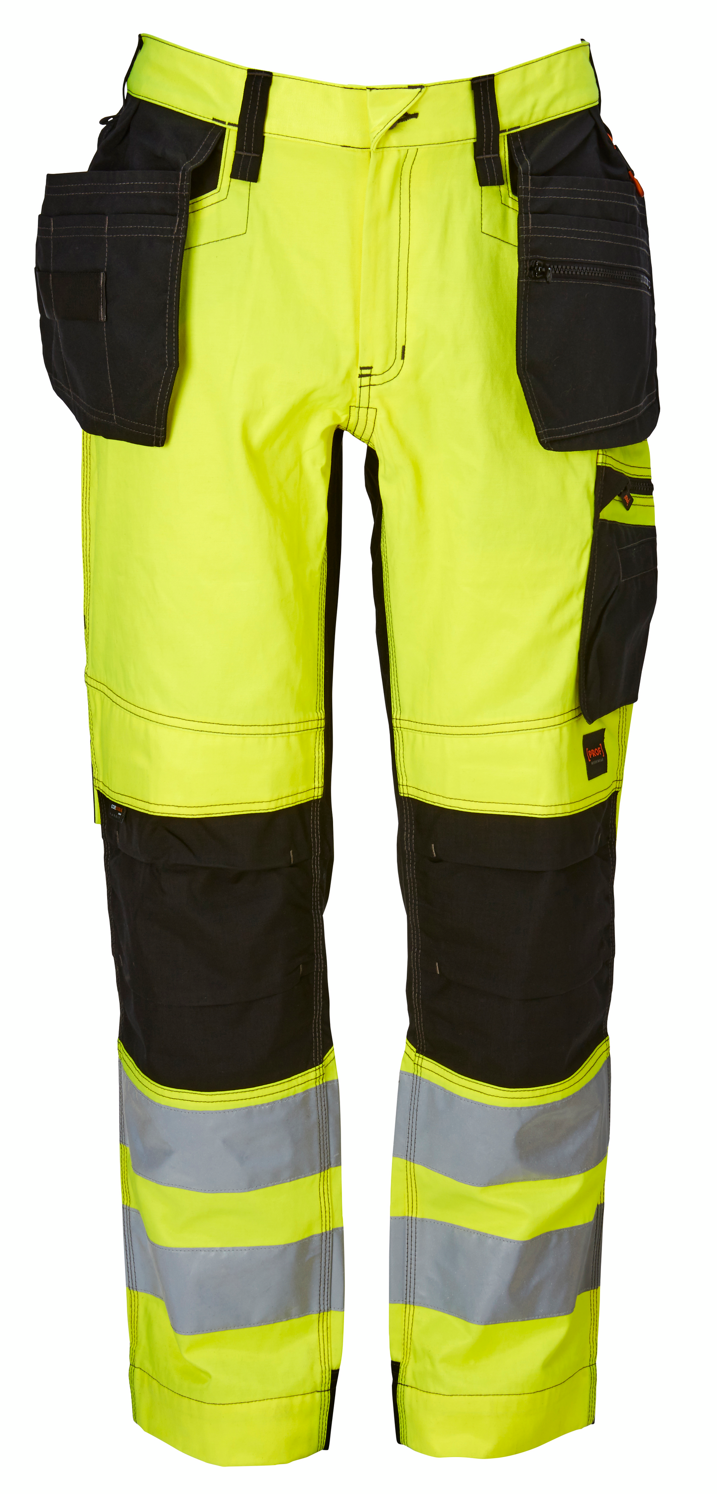 Housut PROF Hi-Vis keltainen luokka 2
