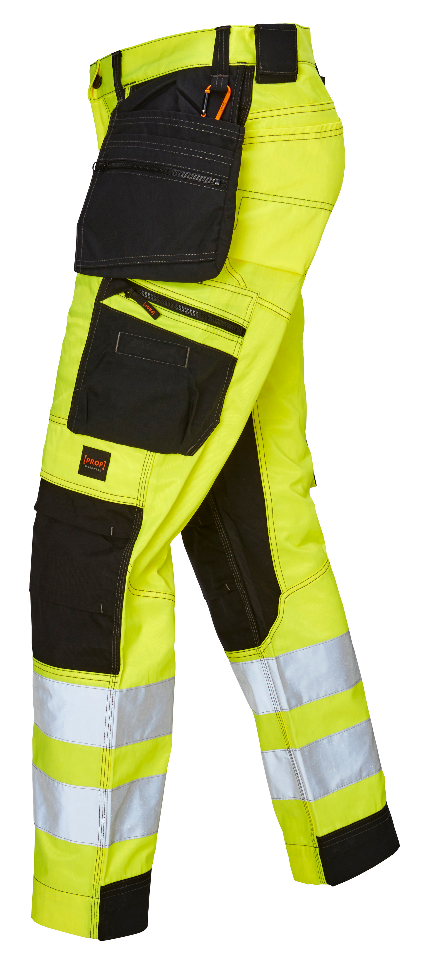 Housut PROF Hi-Vis keltainen luokka 2