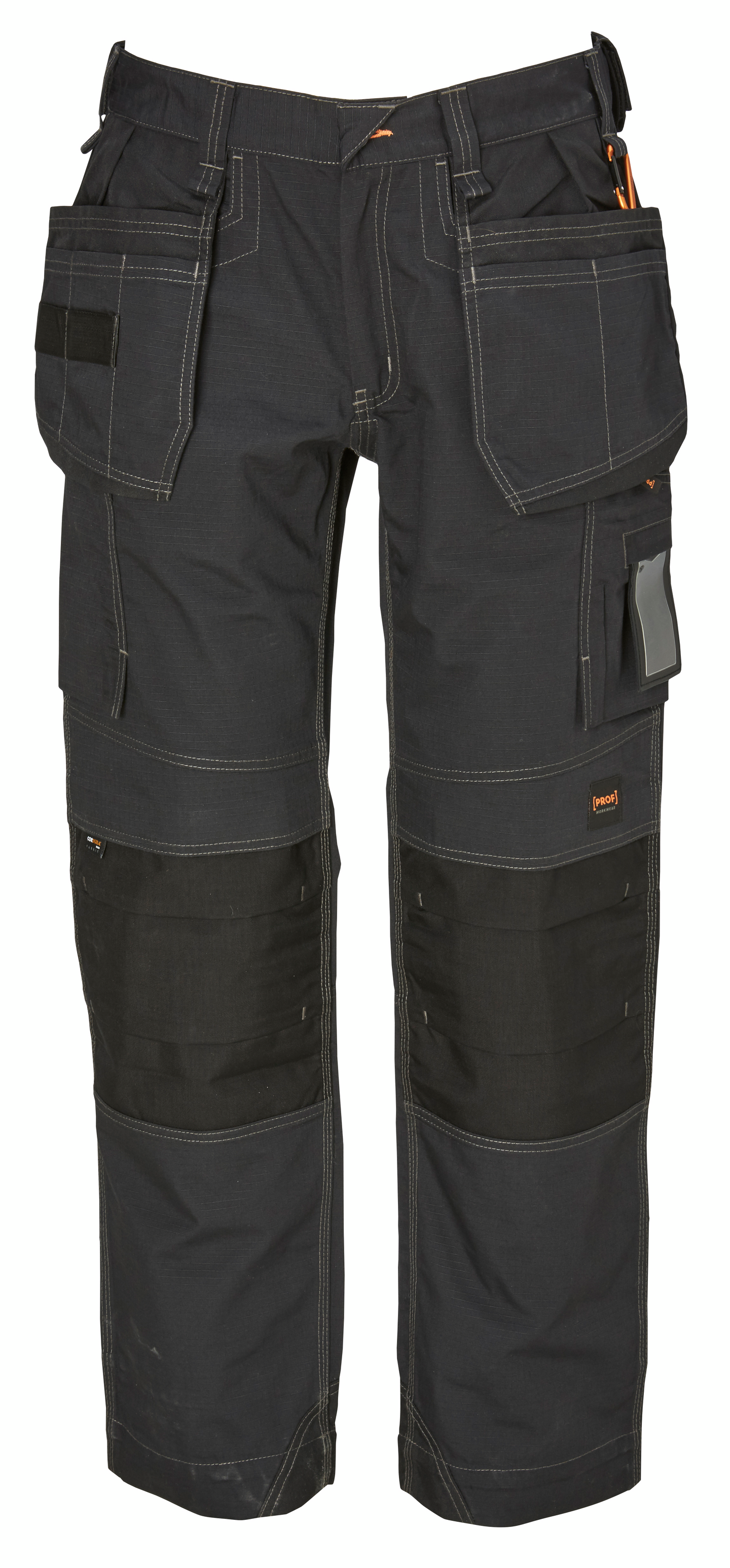 Housut PROF musta polyesteri/puuvilla