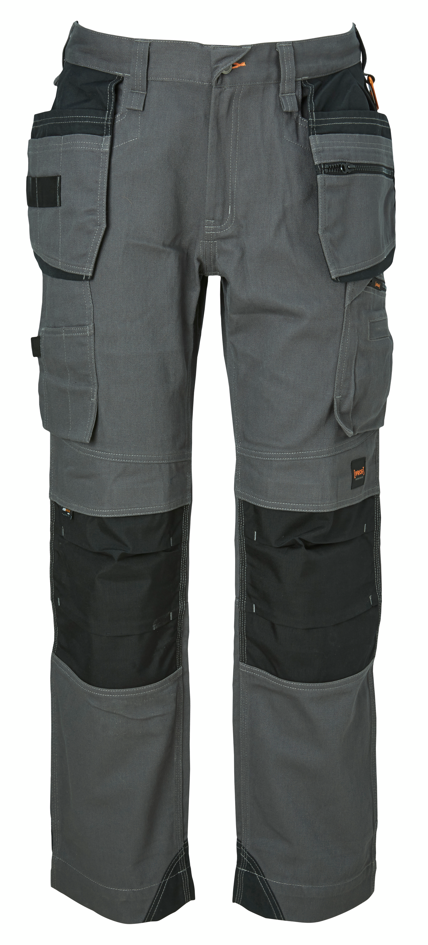 Housut PROF harmaa puuvilla