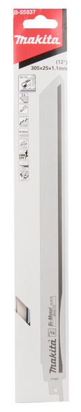 Puukkosahanterä Makita 305x1,1mm BiM kaareva metalli 5kpl