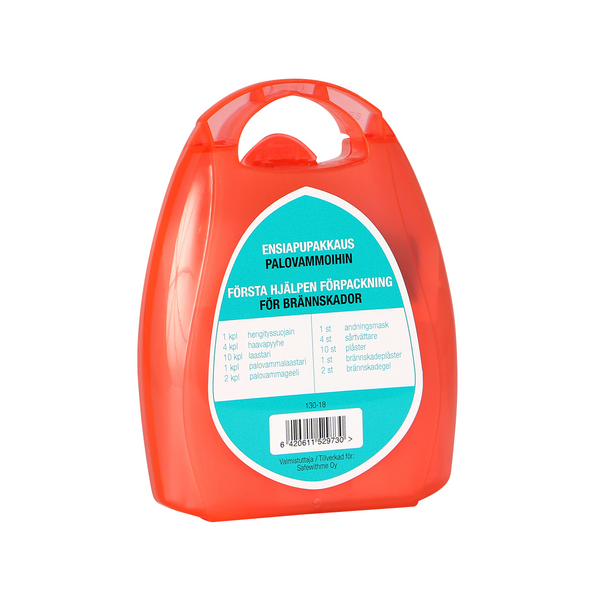 Ensiapupakkaus Safewith.me palovammoihin