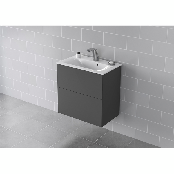 Allaskaappi IDO Elegant L60 K60 S36,6cm Compact tummanharmaa