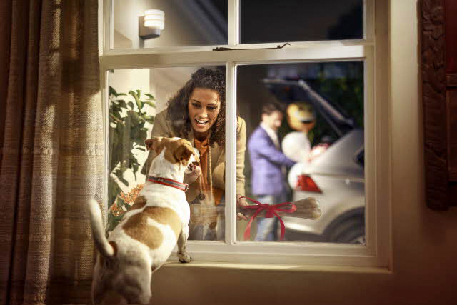 Ulkoseinävalaisin Philips Hue Tuar 9,5W teräs