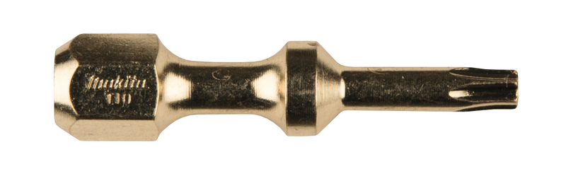 Ruuvauskärki Makita 30mm T10 2kpl Impact Gold Shorton