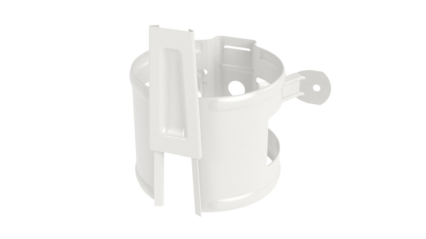 Puuseinäkiinnike Ruukki kiila 90mm