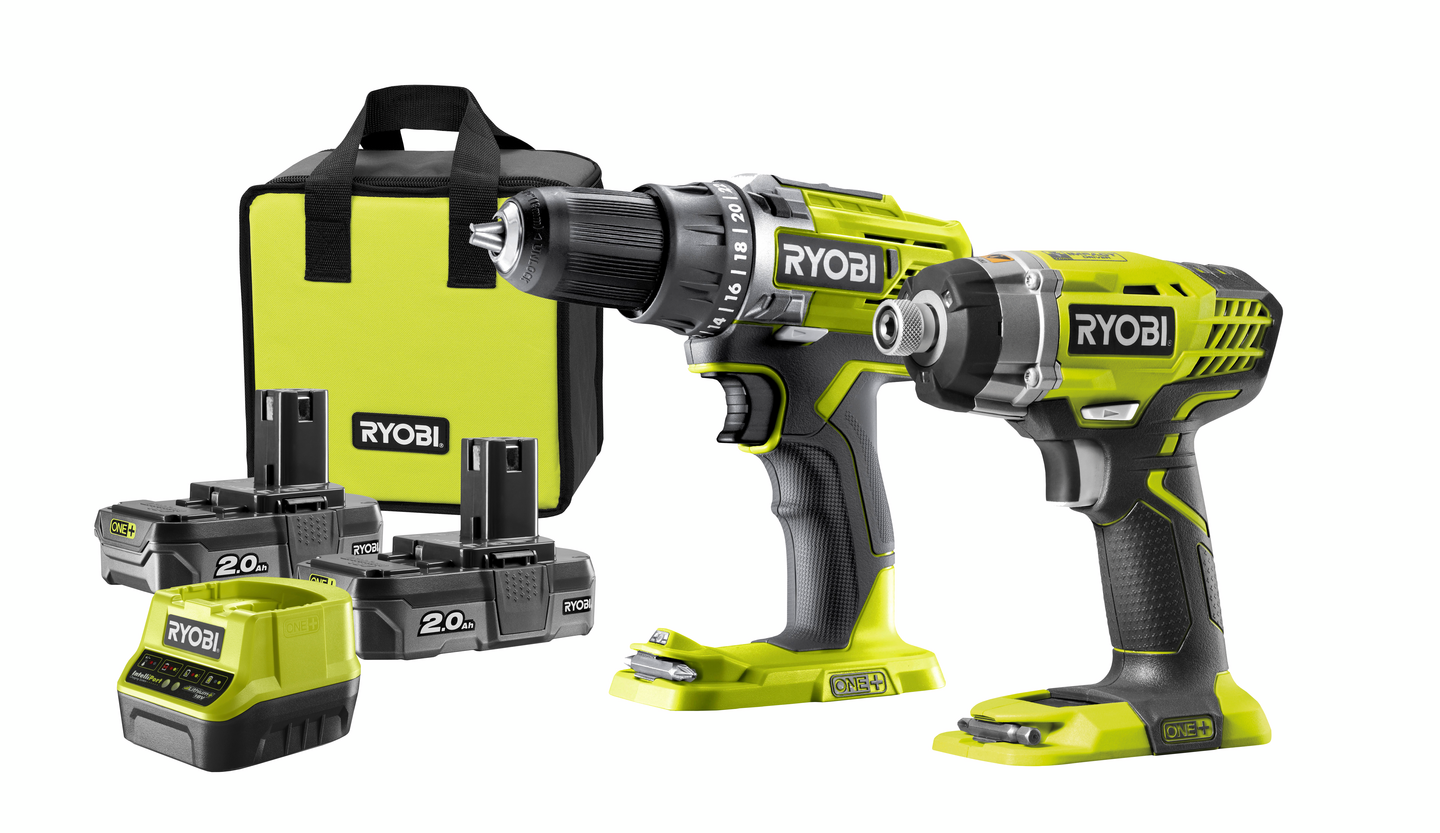 VERKTYGSKIT RYOBI R18DDID-220S 18V