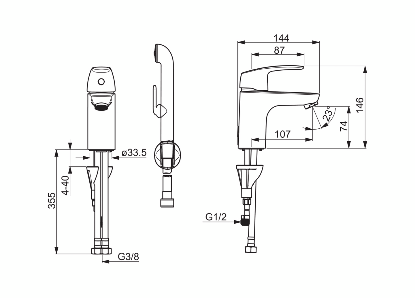 Pesuallashana Oras 1012F Safira Bidetta