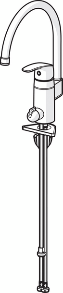 Keittiöhana Oras 1039F Safira pesukoneventtiili