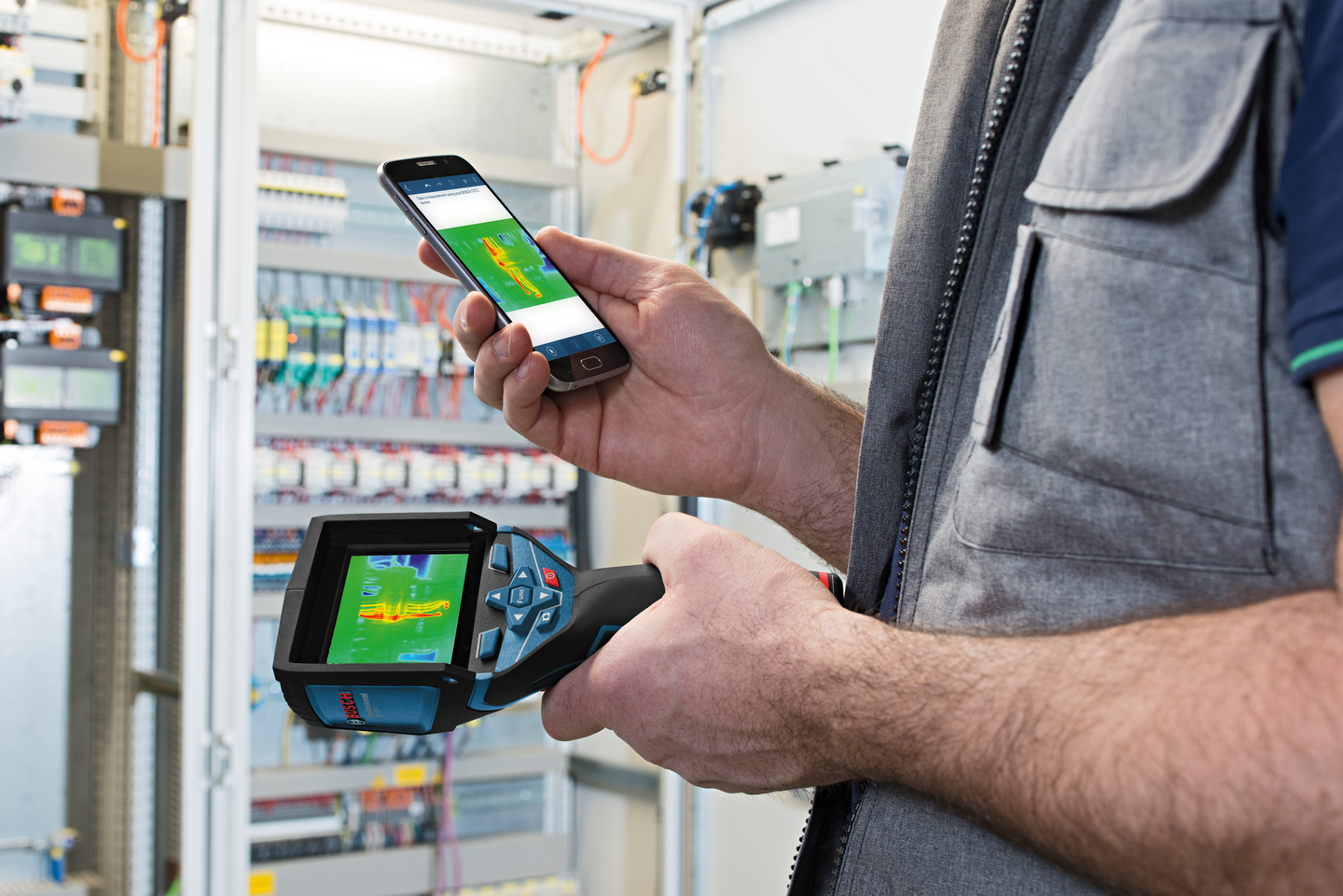 Lämpökamera Bosch GTC 400 C L-BOXX