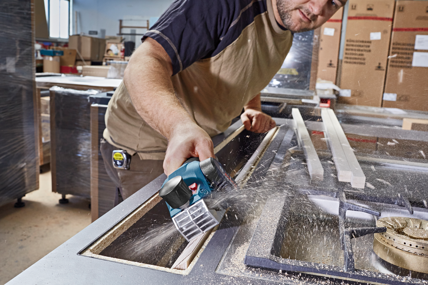 Akkuhöylä Bosch GHO 12V-20 Solo