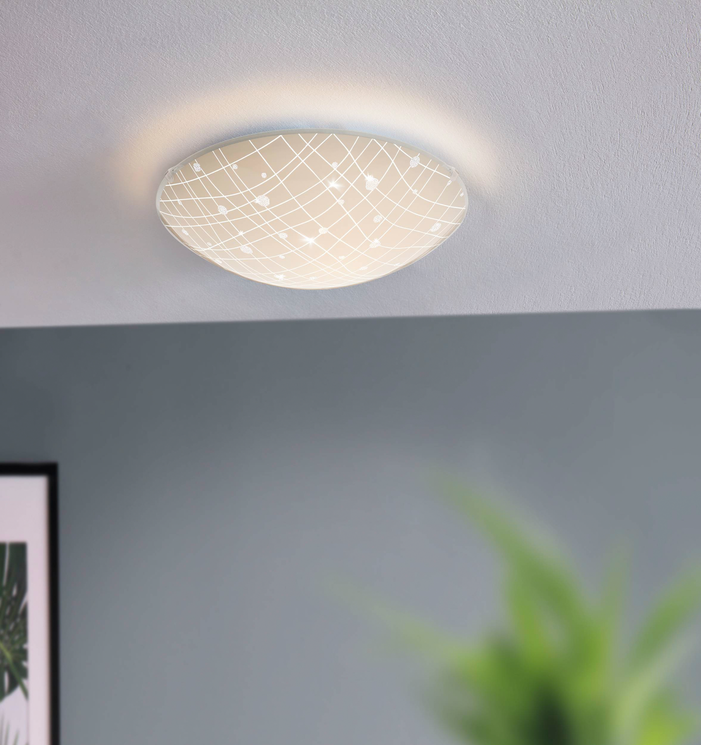 Kattovalaisin EGLO Vereda led 11W 950lm halkaisija 315mm