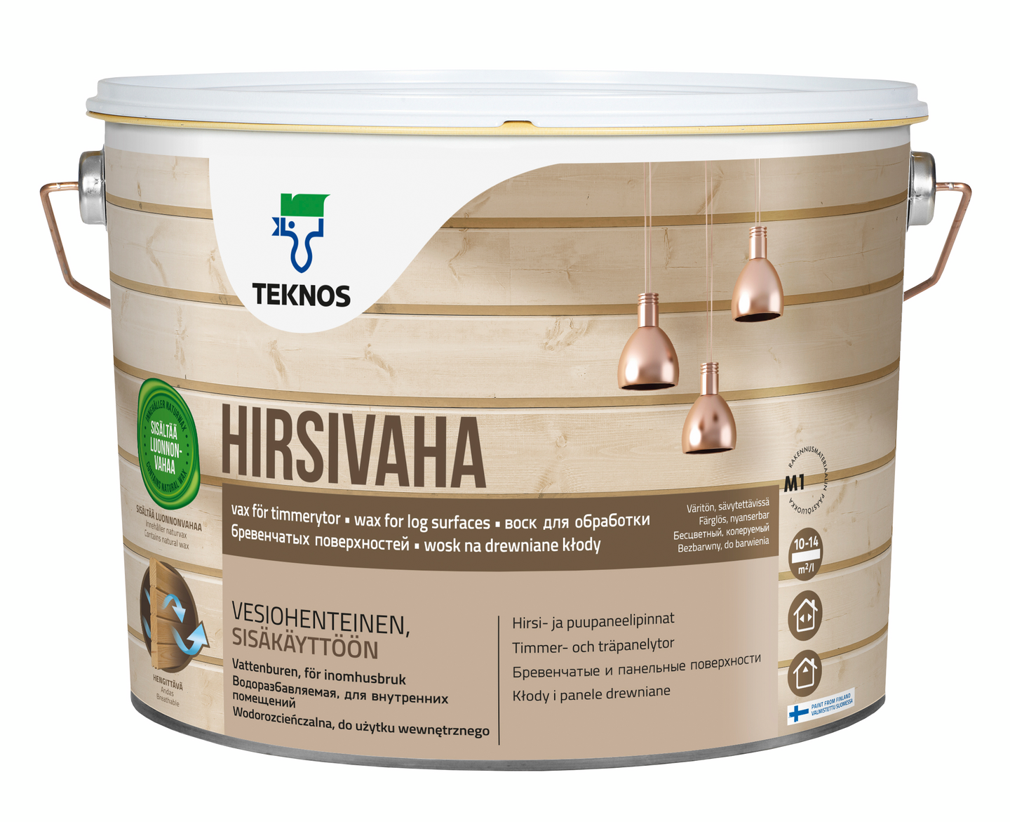 Hirsivaha väritön 9l