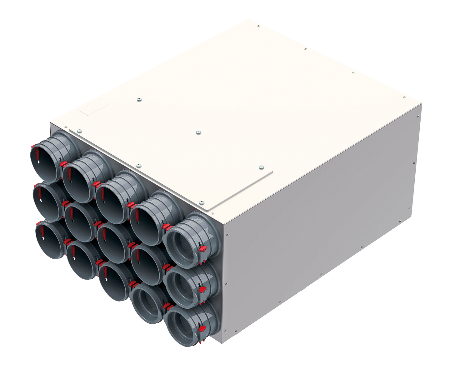 Ilmanjakolaatikko Valloxbluesky 200mm / 15 Lähtöä