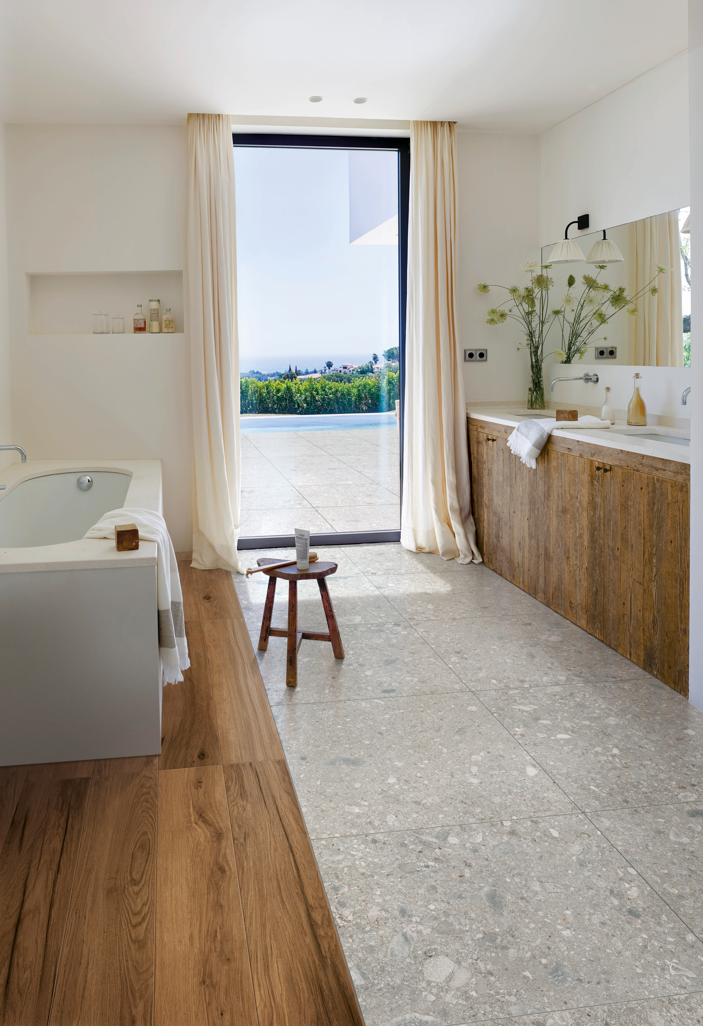 Lattialaatta Ceppo di Gre 60x60 Grey RT 1,08m²