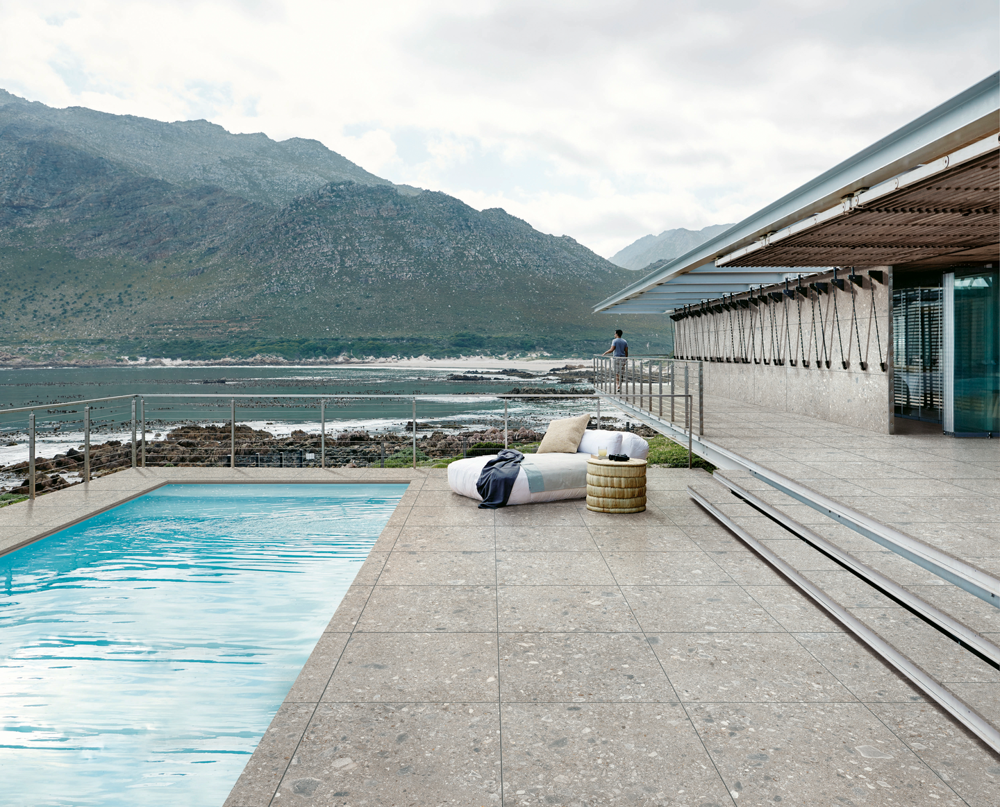 Lattialaatta Ceppo di Gre 60x60 Grey RT 1,08m²