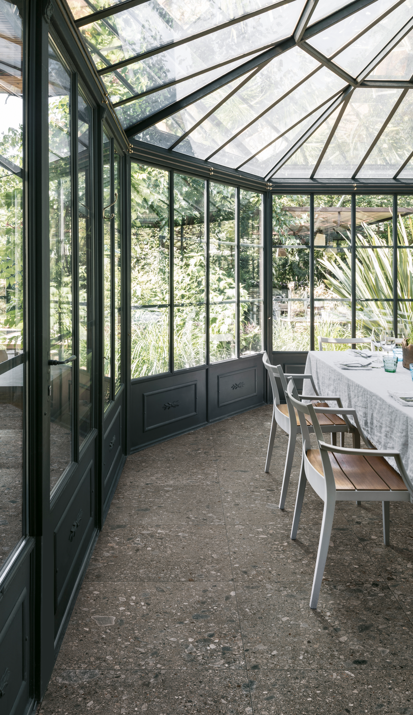 Lattialaatta Cello Ceppo di Gre 60x60 Antracite RT 1,08m²