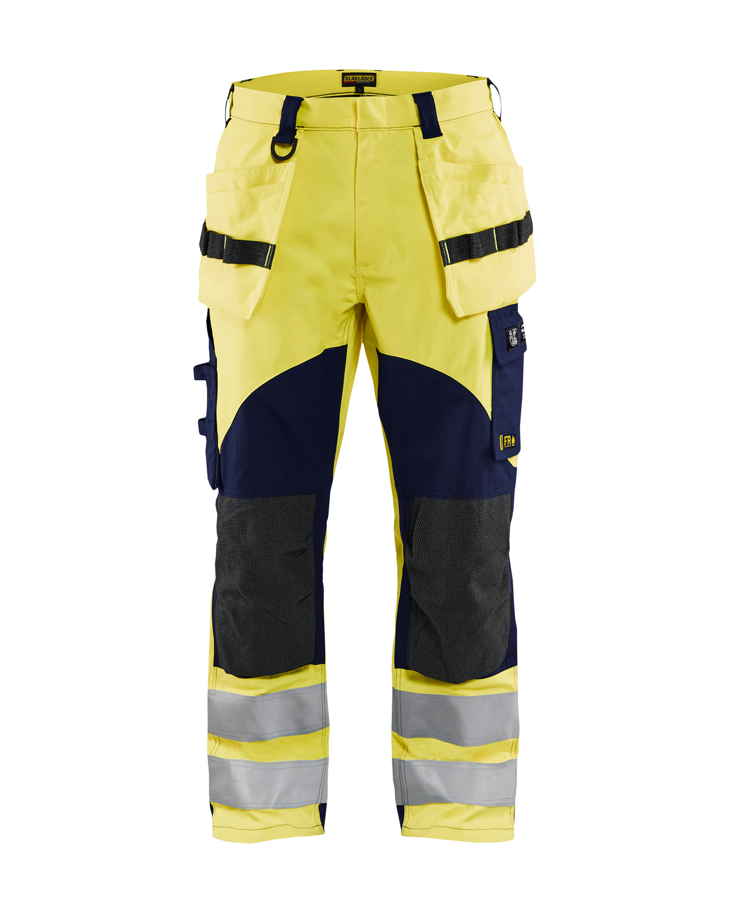 Housut Blåkläder 158915123389 keltainen/tummansininen