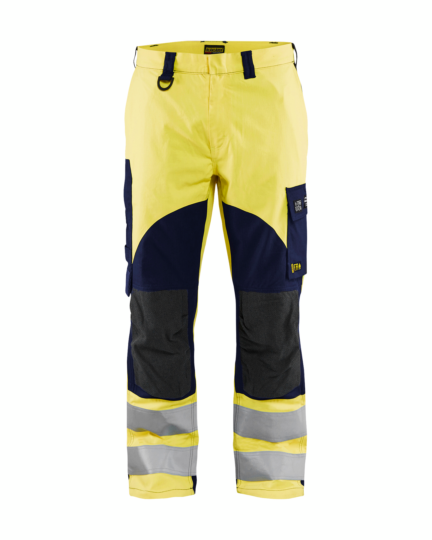 Housut Blåkläder Multinorm 158815123389 huomiokeltainen/tummansininen