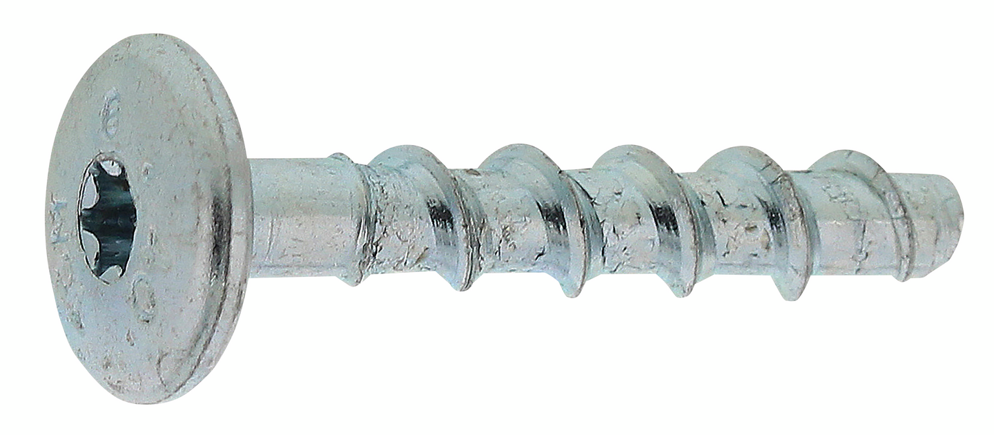 Betoniruuvi SPIT TAPCON DOME 6x40/5 kupu T30 100kpl